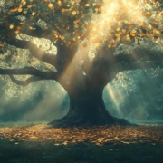 Abundant tree with gold coins - Money mindset quiz